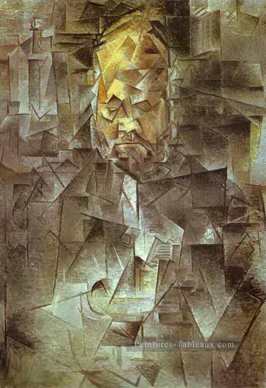 Portrait d’Ambroise Vollard 1910 cubisme Pablo Picasso Peintures à l'huile